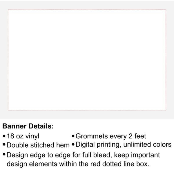 4' x 6' 18 oz Vinyl Banner Thumbnail