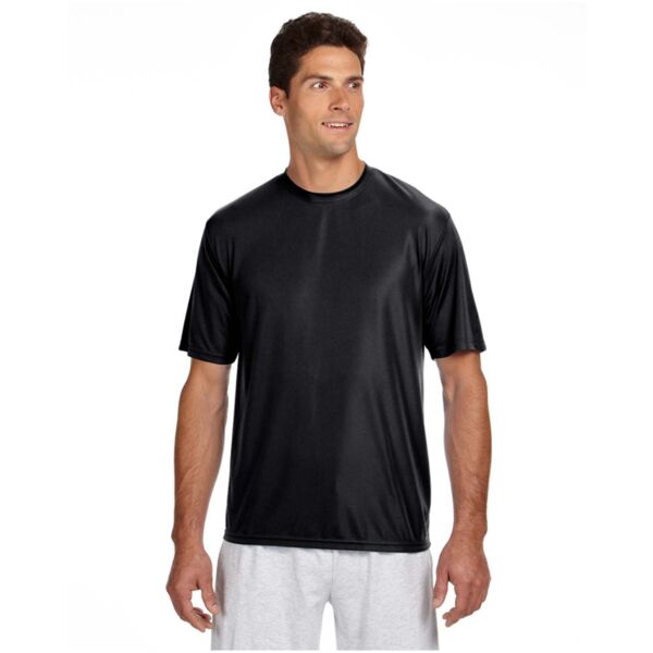 Shorts Sleeve Cooling Performance Crew Dark Color Shirt Thumbnail