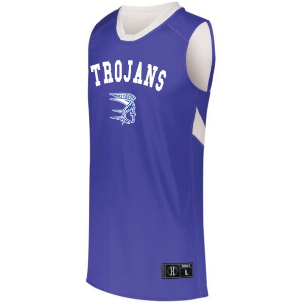 DUAL-SIDE SINGLE PLY BASKETBALL JERSEY Thumbnail