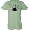 Ladies Slim Fit Poly-Rich Tee Thumbnail