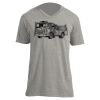 Unisex V Neck Poly-Rich Tee Thumbnail